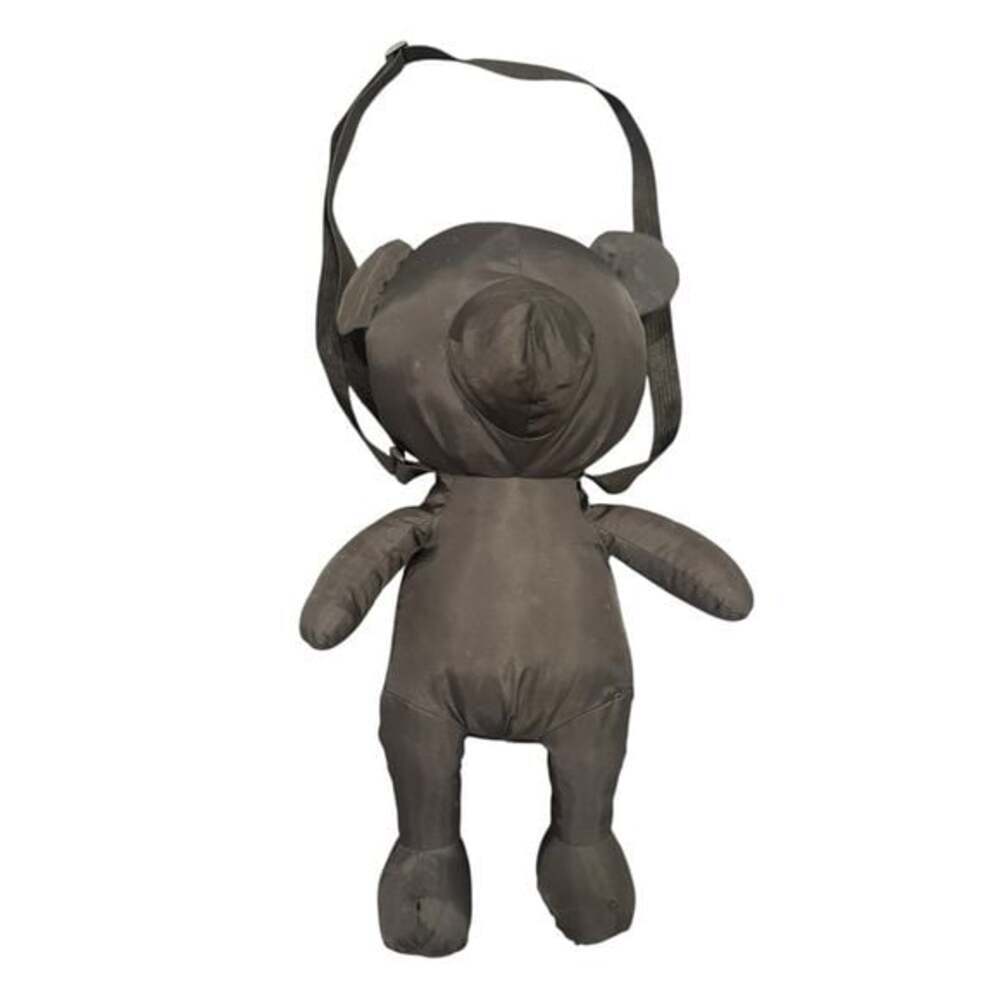Shein Dark Gray Bear Backpack - image 3